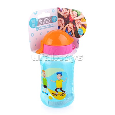 Бутылка для воды и других напитков, со шнурком, 270ml, в ассортименте