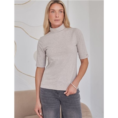 Водолазка из премиального хлопка с эластаном