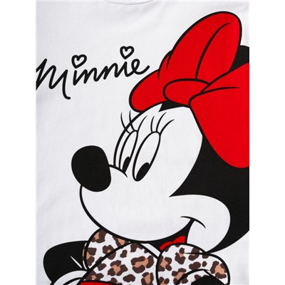 Комплект трикотажный для девочек: фуфайка (футболка), шорты