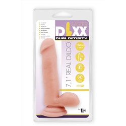 Телесный фаллоимитатор-реалистик Dual Density Dildo - 18 см.