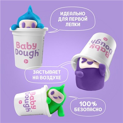 Тесто для лепки Шоу-бокс BabyDough, 14 цветов