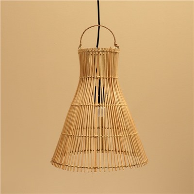 Светильник потолочный из ротанга «Ади», 1×120 Вт, Е27, 30×30×35 см