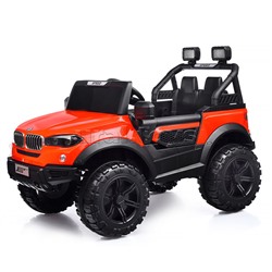 Электромобиль "Профи" на аккумуляторе, с р/у управлением, в коробке (красный)