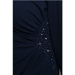 Платье Моя история (синий) П15019-13М