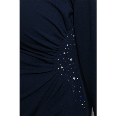 Платье Моя история (синий) П15019-13М