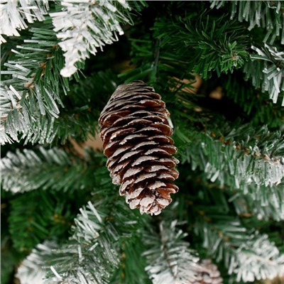 Искусственная ёлка с инеем «Зимнее волшебство. Шик», 120 см, 280 ПВХ веток шарнирные