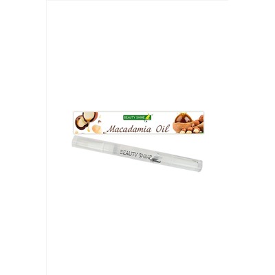 Масло укрепления ногтевой пластины и смягчения кутикулы Beauty Shine, МАКАДАМИЯ 4, 5 мл (11 г) НАТАЛИ, 908124