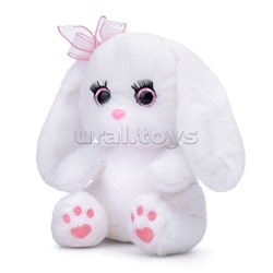 Мягкая игрушка "Заяц с бантиком" 21 см