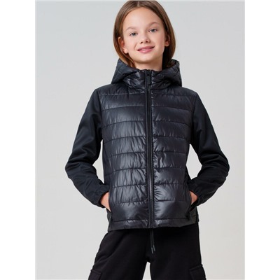 Куртка текстильная с полиуретановым покрытием для девочек