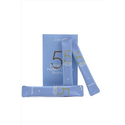 Masil Шампунь для объема волос с пробиотиками / 5 Probiotics Perfect Volume Shampoo, 20 шт. х 8 мл KRISTALLER, 1108618