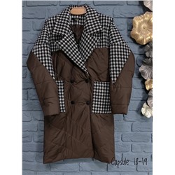 Весенние Стеганые Пальто.