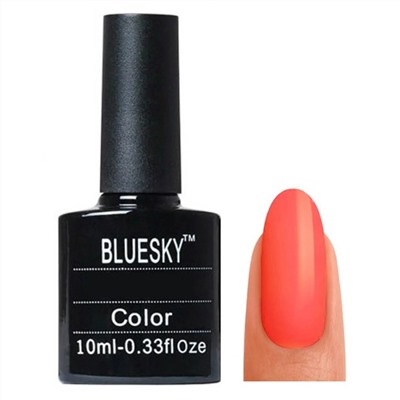 Bluesky Гель-лак для ногтей / Classic 112 SU, розово-коралловый, 10 мл 2518