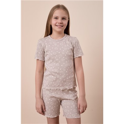 Пижама футболка и шорты М226007cм