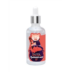 ELIZAVECCA - СЫВОРОТКА ДЛЯ ЛИЦА С ГИАЛУРОНОВОЙ КИСЛОТОЙ 97% WITCH PIGGY HELL PORE CONTROL HYALURONIC ACID 97%, 50 МЛ