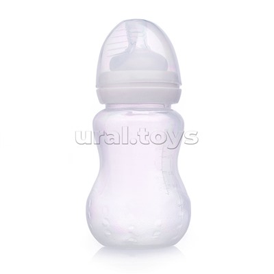 Молокоотсос ручной 4в1 с бутылочкой, запасными массажной накладкой и силиконовым клапаном, белый