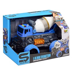 Машина "ГигантСтрой" 1:16 (свет, звук) в коробке