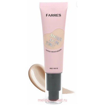 Farres Тональный Флюид с дозатором тон 4 бежевый 30 г 4067-DG
