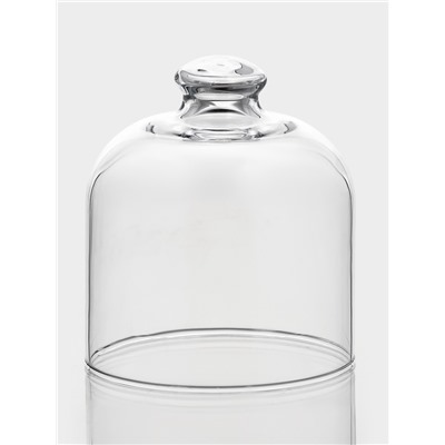 Ёмкости сервировочные Patisserie, 210 мл, с крышкой, набор 2 шт., стекло, прозрачные