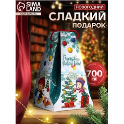 Сладкий новогодний подарок «На прогулку», детский, 700 г