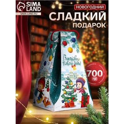 Сладкий новогодний подарок «На прогулку», детский, 700 г