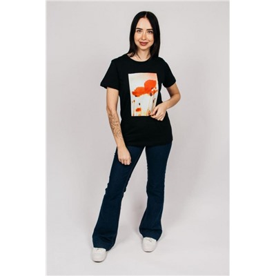 Футболка женская 53307 (Черный)