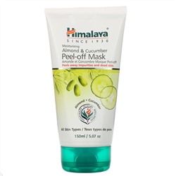 Himalaya, отшелушивающая маска, для всех типов кожи, миндаль и огурец, 150 мл (5,07 жидк. унции)