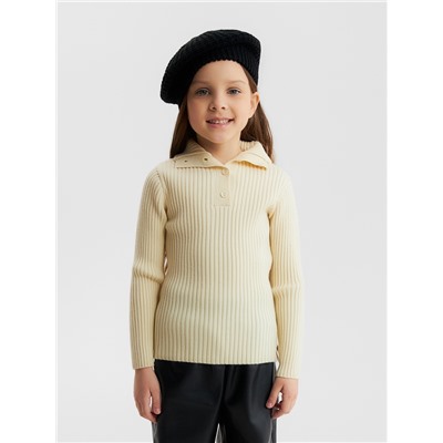 Джемпер для девочки KAFTAN, рост 130 см, молочный