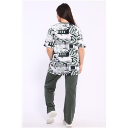 Костюм женский КБЖ0049Д зеленый