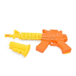 Автомат "Боевой Арсенал" свет, звук, эффект отдачи, на батарейках, в пакете