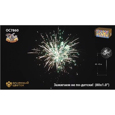 Фейерверк ОС7860 Зажигаем не по-детски! (1" х 80)