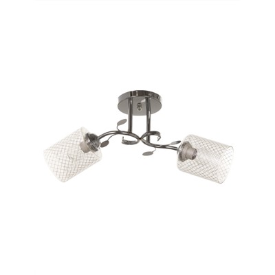 Люстра «Клара» 2×40 Вт Е27 хром