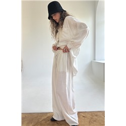 Костюм женский  SET065/14/Белый, черный