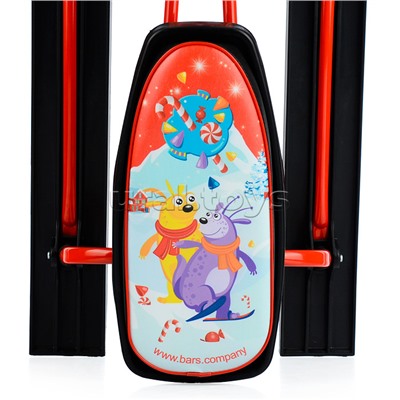 Игрушка Снегокат детский 108 "Шустрик" разборный с рисунком (Зимний сон)