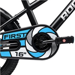Велосипед 16" Rocket First, цвет черный