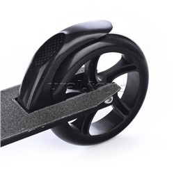 Самокат 2-х кол., черный, PU/ 145 мм,ABEC 7, в коробке