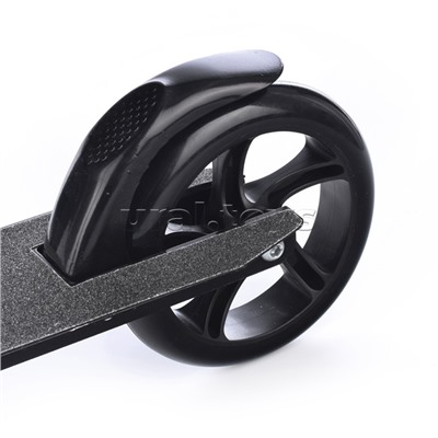 Самокат 2-х кол., черный, PU/ 145 мм,ABEC 7, в коробке