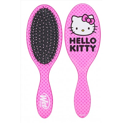 Wet Brush Расчёска для спутанных волос / Original Detangler Hello Kitty HK Face Pink KRISTALLER, 1108349