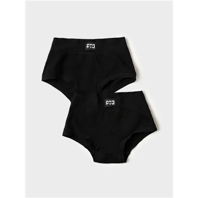 Трусы трикотажные для девочек, 2 шт в комплекте