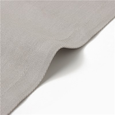 Набор салфеток «Этель» Kitchen, 40×40 см - 2 шт., 100% хлопок, саржа 250 г/м², светло-серый