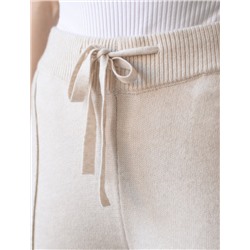 Прямые брюки из пряжи с кашемиром