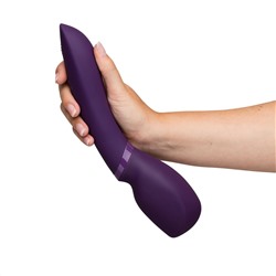 Фиолетовый жезловый вибратор We-Vibe Wand 2 - 27,3 см.