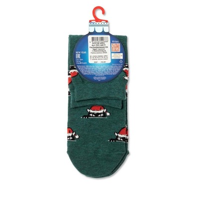 Новогодние CONTE NEW YEAR Новогодние носки с пушистой нитью «Xmas cat»