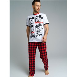 Комплект Family look мужской: футболка, брюки