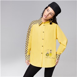 Рубашка дизайнерская, Моя философия – шик (жёлтая)