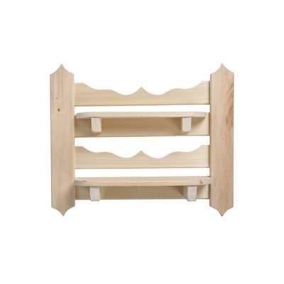 УЦЕНКА Полка резная, 54×48×14 см