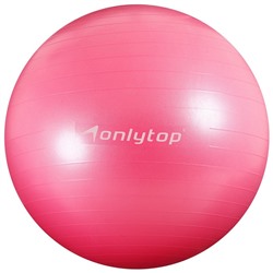 УЦЕНКА Фитбол ONLYTOP, d=65 см, 900 г, антивзрыв, МИКС