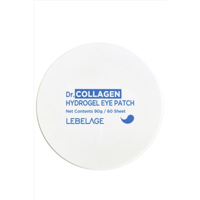 Lebelage Гидрогелевые патчи для глаз с коллагеном / Dr.Collagen Hydrogel Eye Patch, 60 шт. KRISTALLER, 1117714