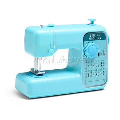 Бытовая техника "Швейная машинка" в коробке (цвет голубой)