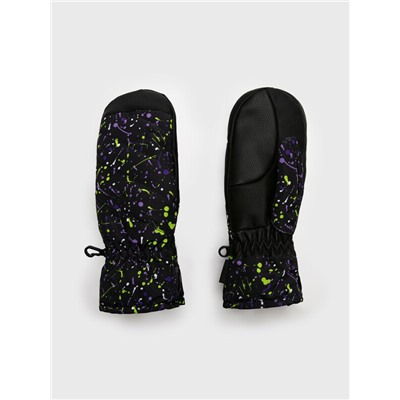 Варежки текстильные для девочек