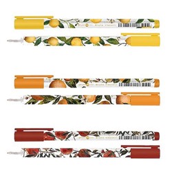 Ручка гелевая "FLORA. PARADISE" 0.38 мм черная 20-0511 Bruno Visconti